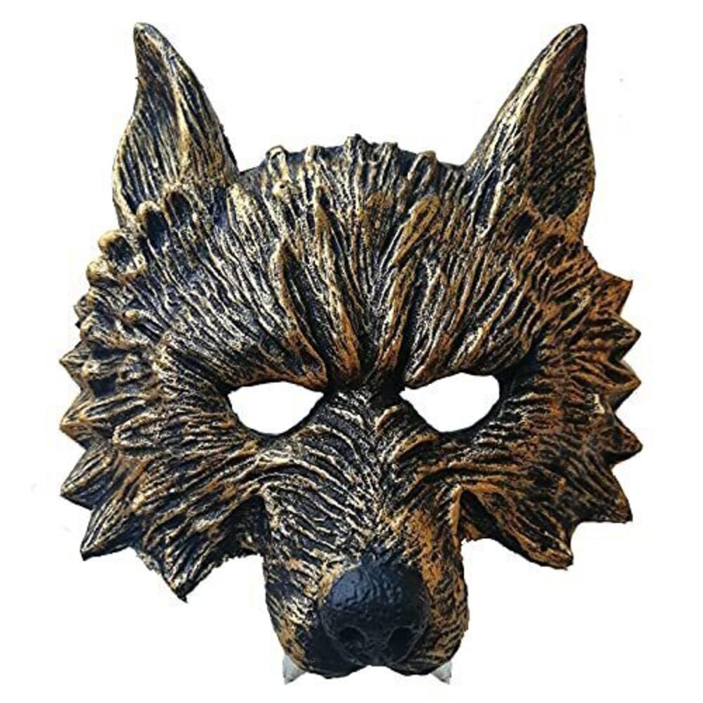2545 Wolf Mask, Animal Head Masks Adult, Scary Werewolf Mask
